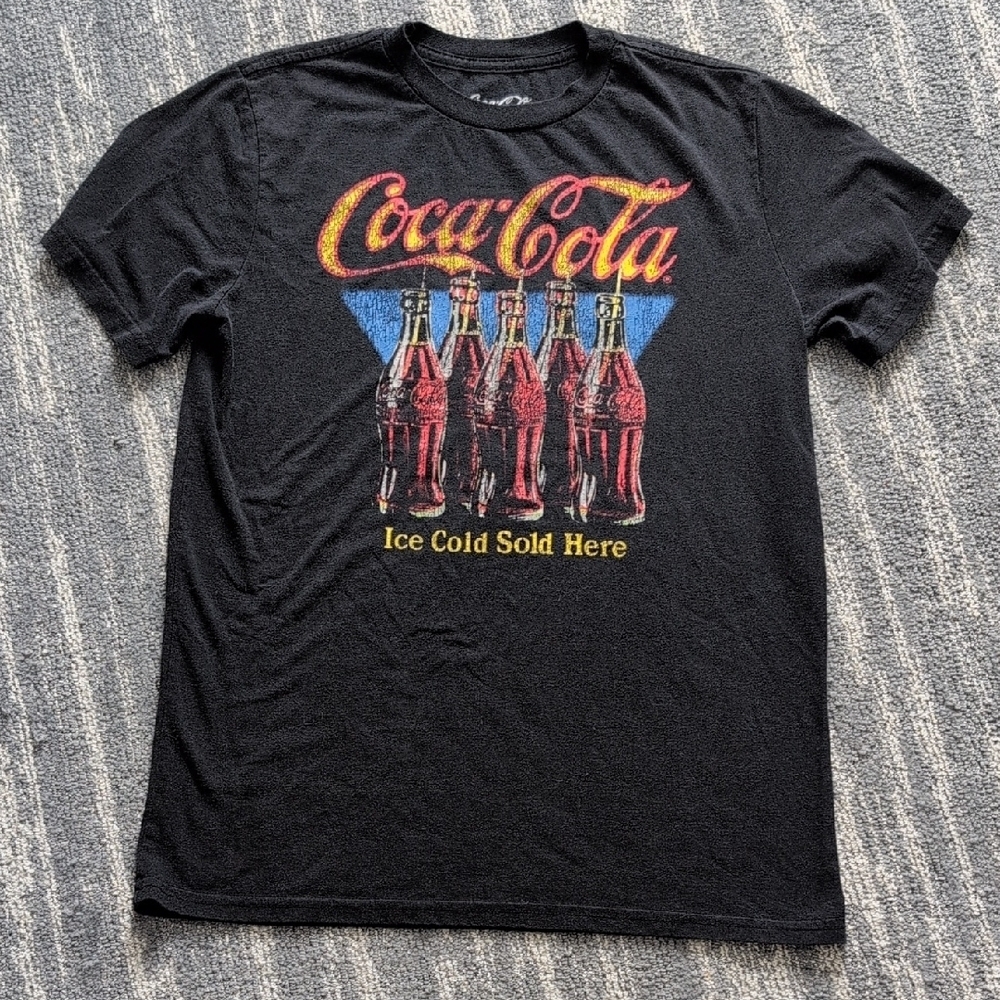 Coca Cola - Vintage Inspo Classic Glass Bottle Tee